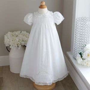 Heirloom Ruffle Lace Collar Special Occasion 3-Piece Set Feltman Brothers NWT